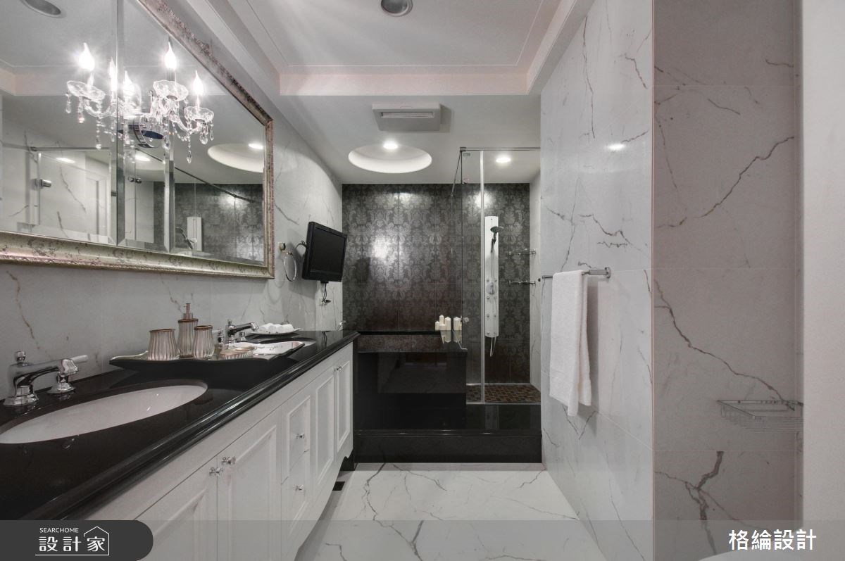 180坪中古屋(5~15年)＿新古典浴室案例圖片＿格綸設計 Guru Interior Design Consultant＿格綸_04之14