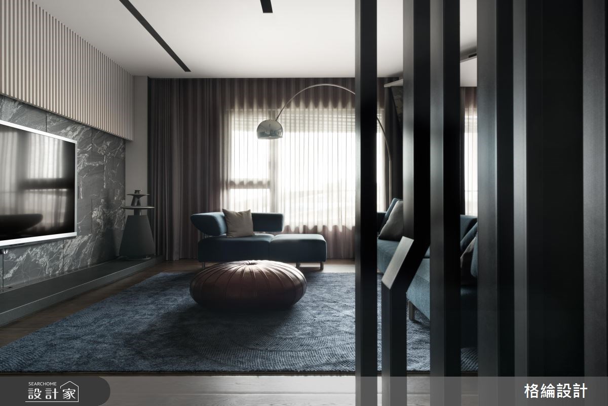 68坪新成屋(5年以下)＿現代風客廳案例圖片＿格綸設計 Guru Interior Design Consultant＿格綸_06之2
