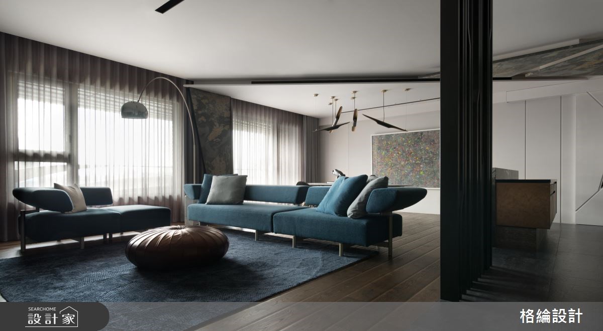 68坪新成屋(5年以下)＿現代風客廳案例圖片＿格綸設計 Guru Interior Design Consultant＿格綸_06之3