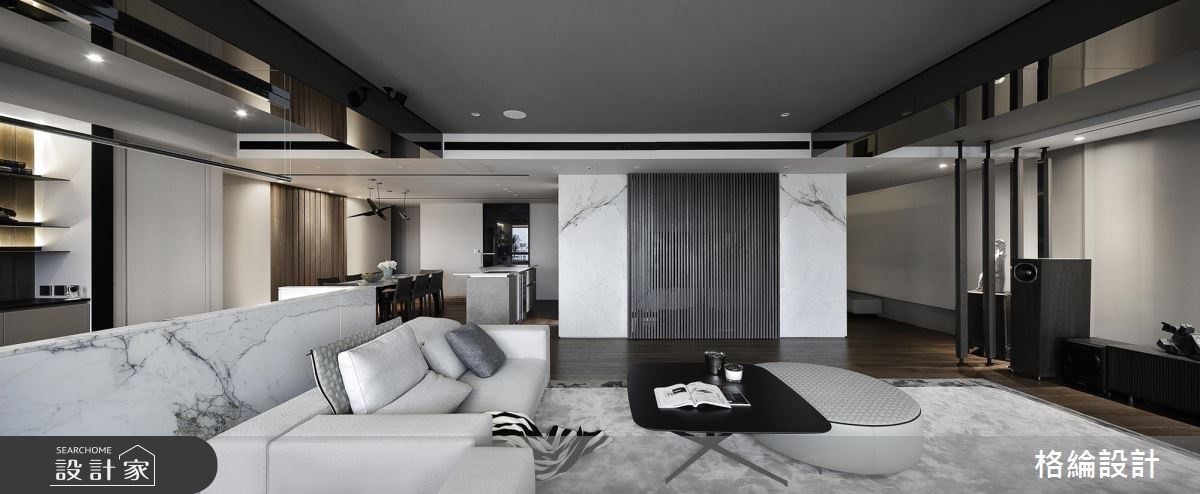 70坪新成屋(5年以下)＿現代風客廳案例圖片＿格綸設計 Guru Interior Design Consultant＿格綸_08之1