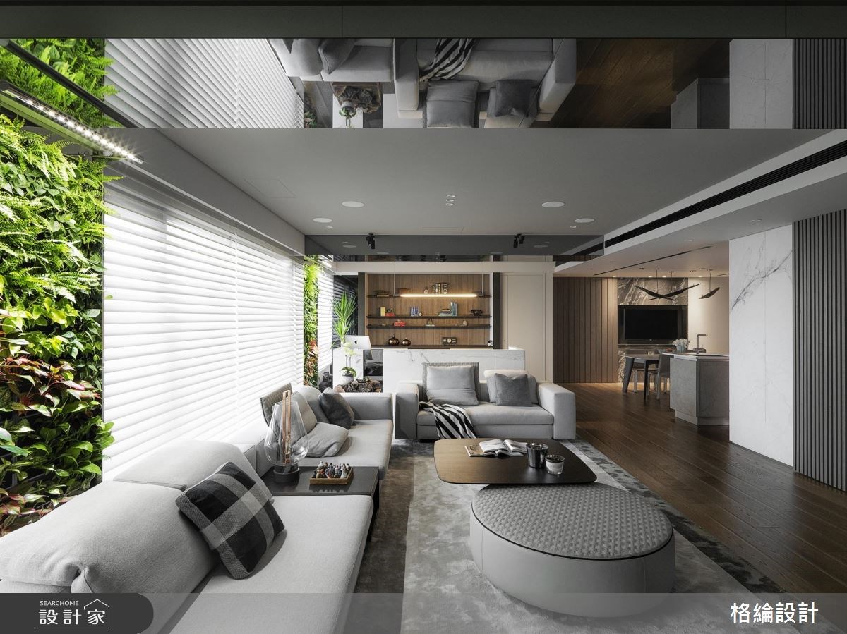 70坪新成屋(5年以下)＿現代風客廳案例圖片＿格綸設計 Guru Interior Design Consultant＿格綸_08之2