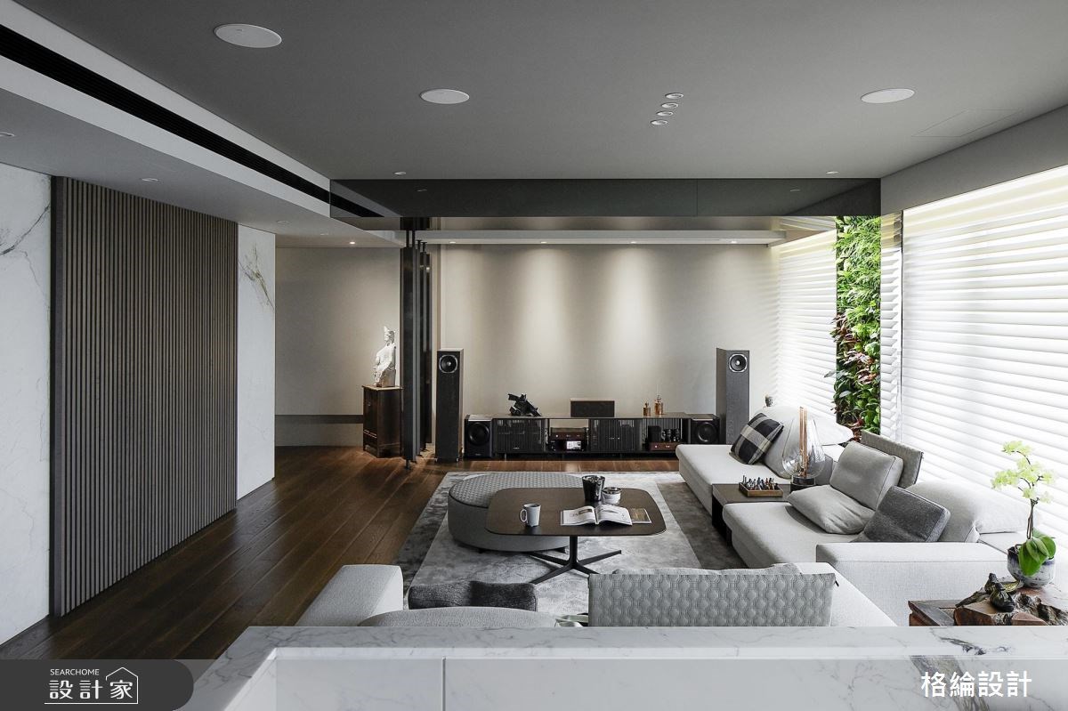 70坪新成屋(5年以下)＿現代風客廳案例圖片＿格綸設計 Guru Interior Design Consultant＿格綸_08之8