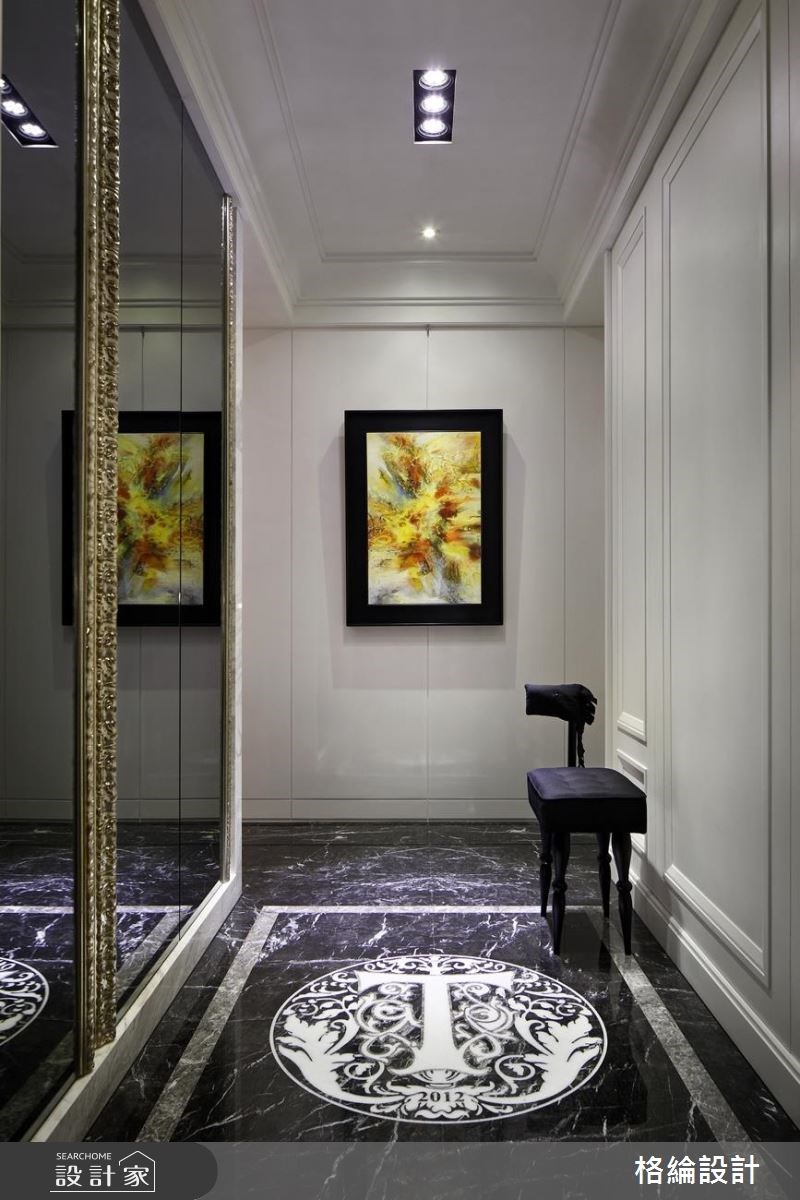 70坪新成屋(5年以下)＿新古典玄關案例圖片＿格綸設計 Guru Interior Design Consultant＿格綸_09之3