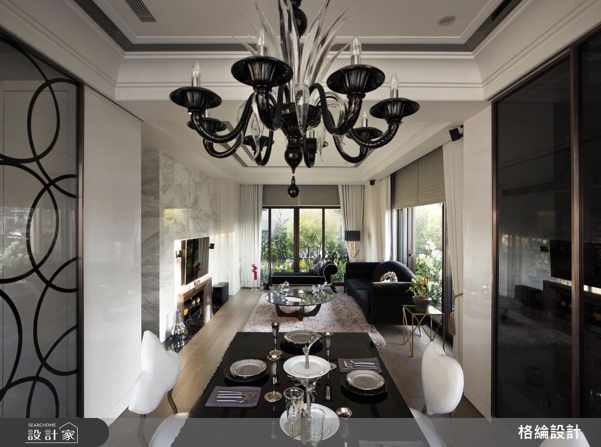 70坪新成屋(5年以下)＿新古典客廳餐廳案例圖片＿格綸設計 Guru Interior Design Consultant＿格綸_09之6