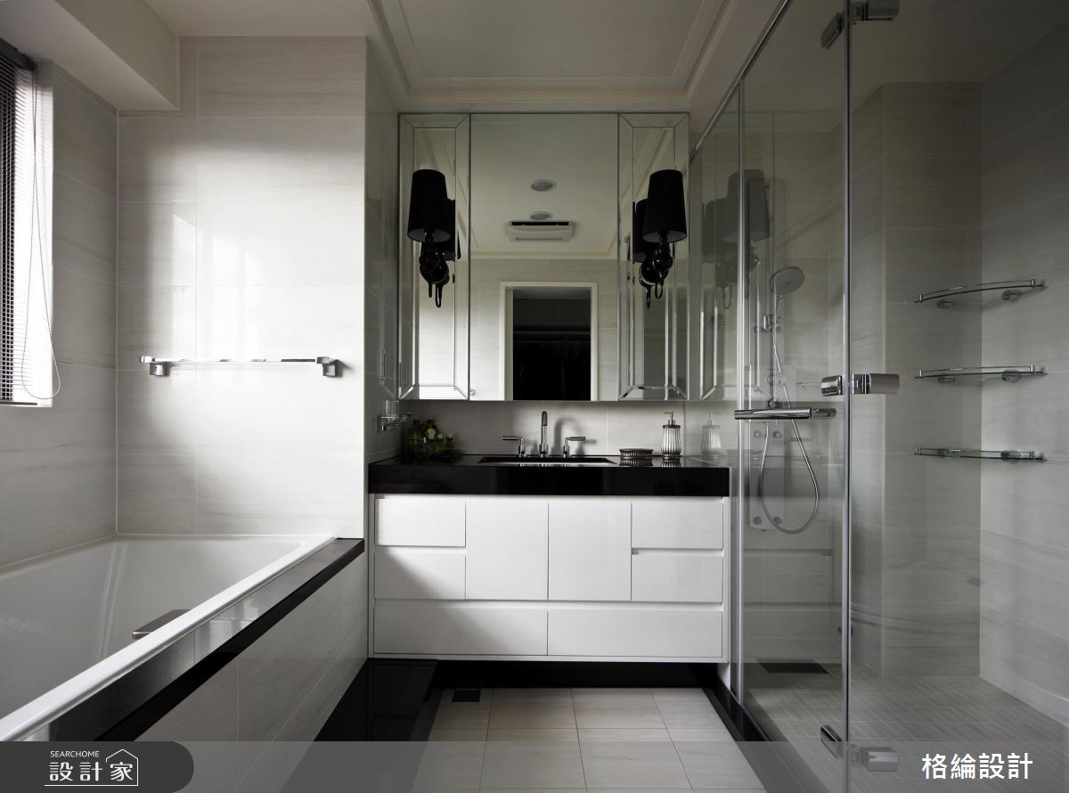 70坪新成屋(5年以下)＿新古典浴室案例圖片＿格綸設計 Guru Interior Design Consultant＿格綸_09之11