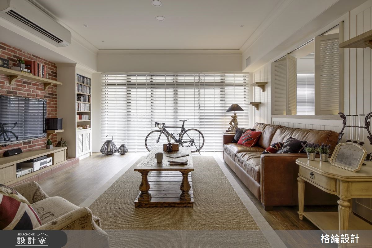 48坪新成屋(5年以下)＿鄉村風客廳案例圖片＿格綸設計 Guru Interior Design Consultant＿格綸_10之4