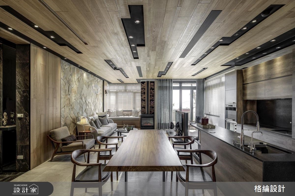 32坪老屋(16~30年)＿休閒風客廳餐廳廚房案例圖片＿格綸設計 Guru Interior Design Consultant＿格綸_11之1