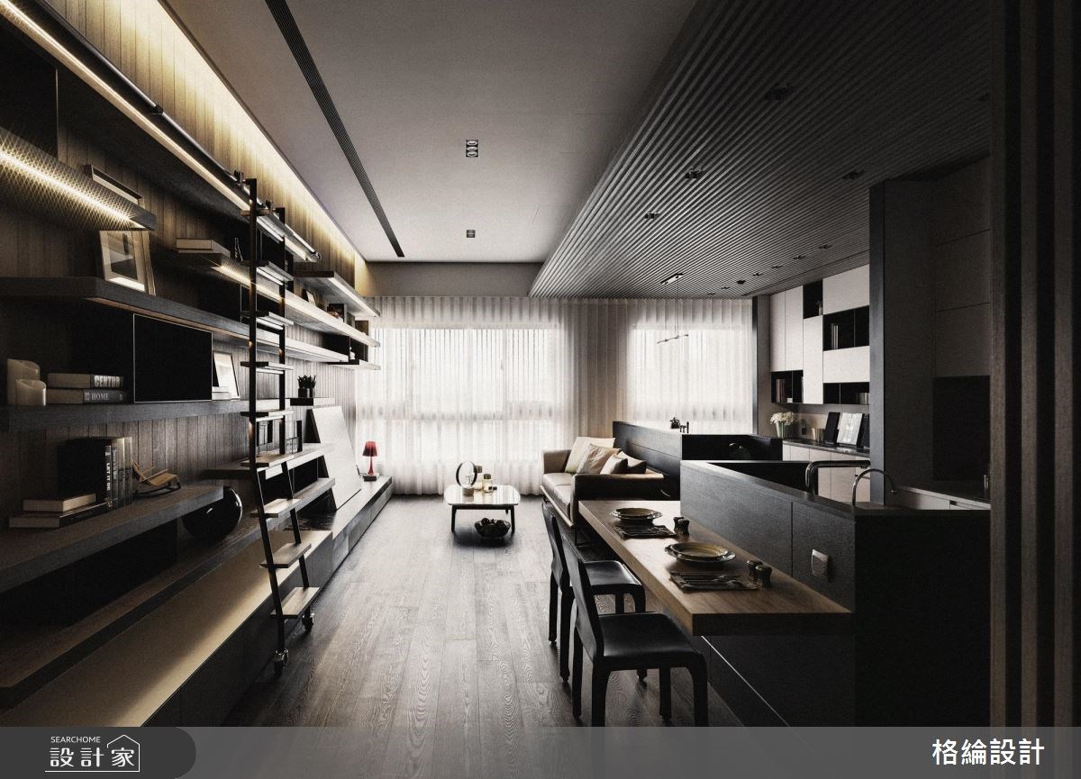 29坪新成屋(5年以下)＿現代風客廳吧檯案例圖片＿格綸設計 Guru Interior Design Consultant＿格綸_16之1