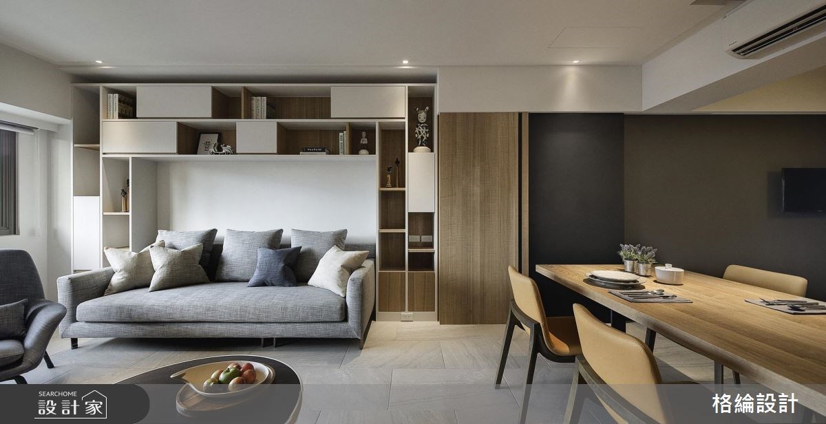 25坪中古屋(5~15年)＿簡約風客廳餐廳案例圖片＿格綸設計 Guru Interior Design Consultant＿格綸_17之1