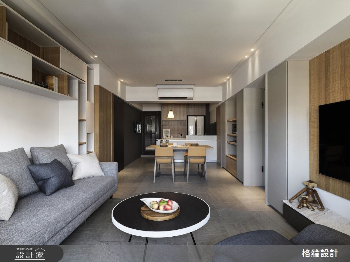 25坪中古屋(5~15年)＿簡約風客廳餐廳案例圖片＿格綸設計 Guru Interior Design Consultant＿格綸_17之2