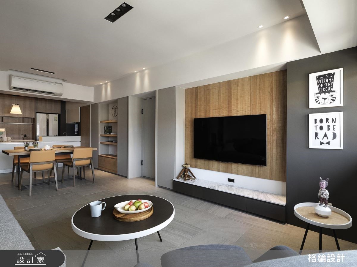 25坪中古屋(5~15年)＿簡約風客廳餐廳案例圖片＿格綸設計 Guru Interior Design Consultant＿格綸_17之6