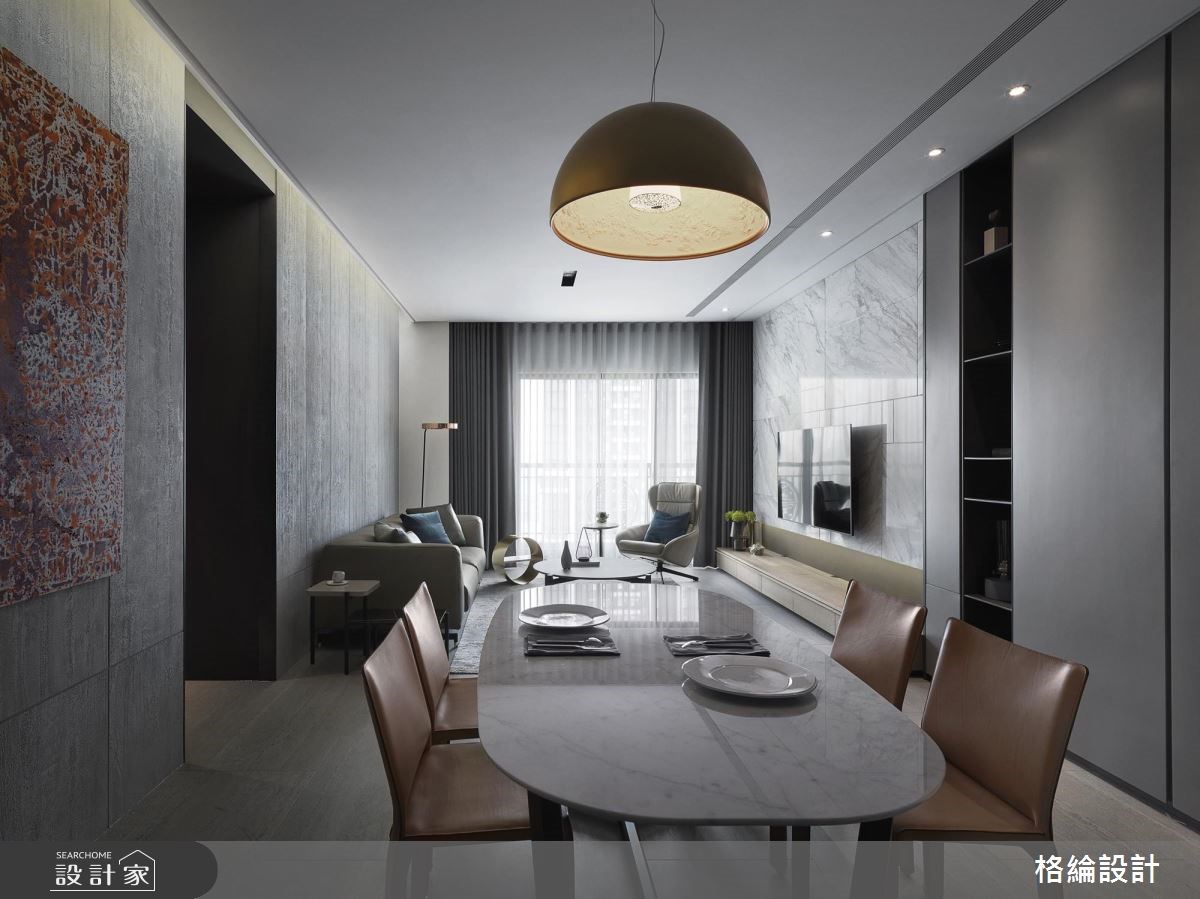 30坪新成屋(5年以下)＿現代風客廳餐廳案例圖片＿格綸設計 Guru Interior Design Consultant＿格綸_19之6