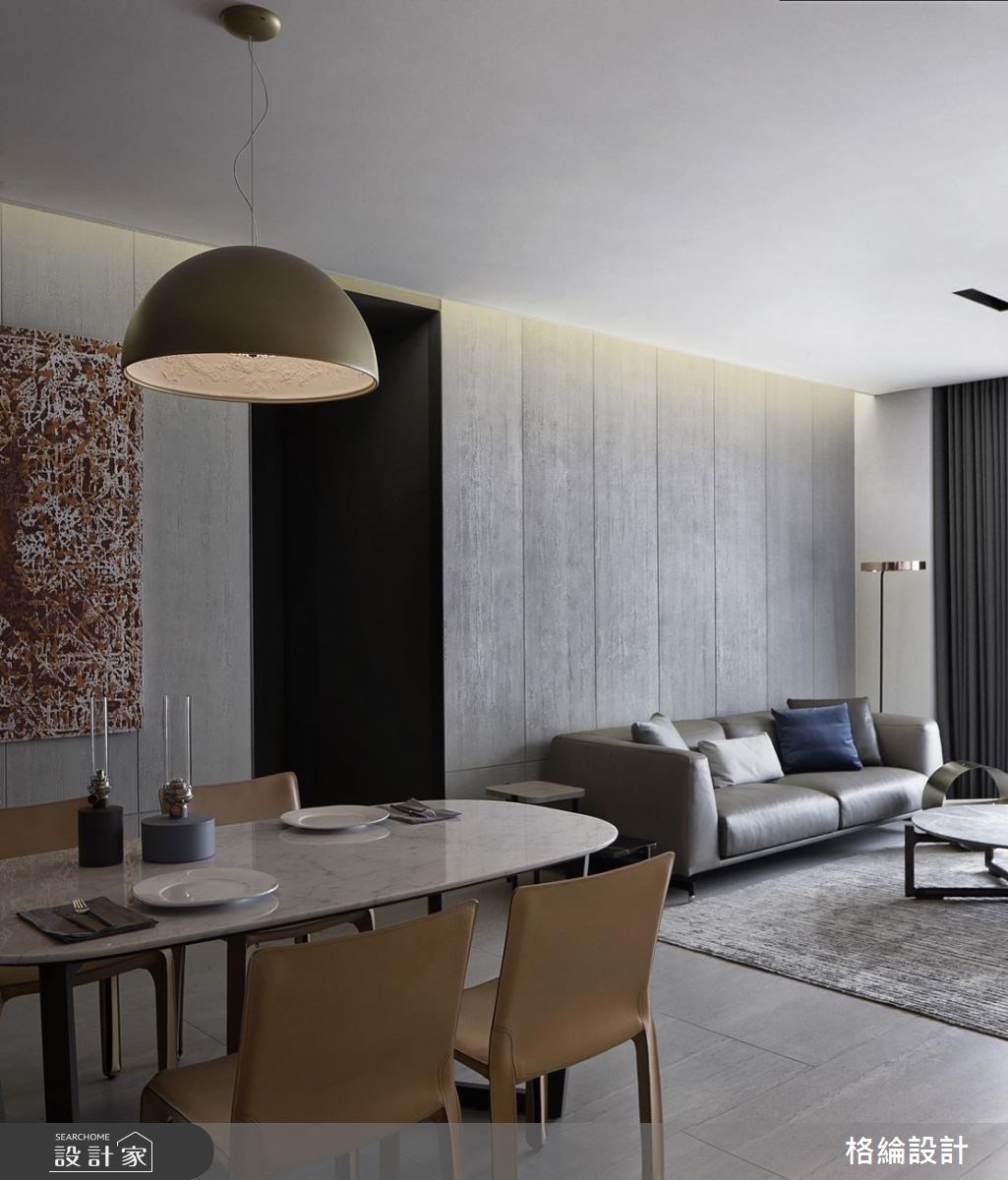 30坪新成屋(5年以下)＿現代風客廳餐廳案例圖片＿格綸設計 Guru Interior Design Consultant＿格綸_19之9