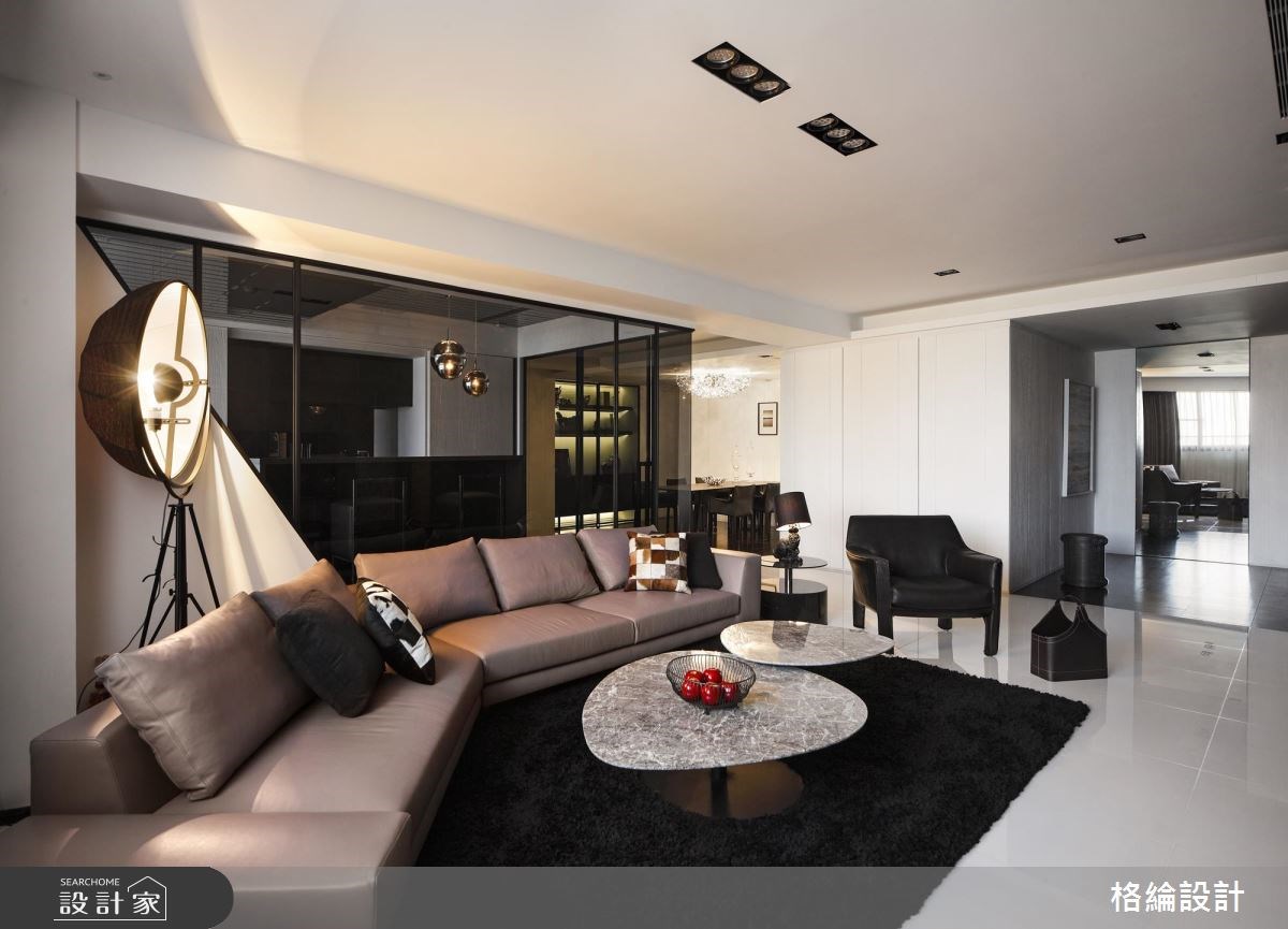 55坪新成屋(5年以下)＿現代風客廳案例圖片＿格綸設計 Guru Interior Design Consultant＿格綸_21之2