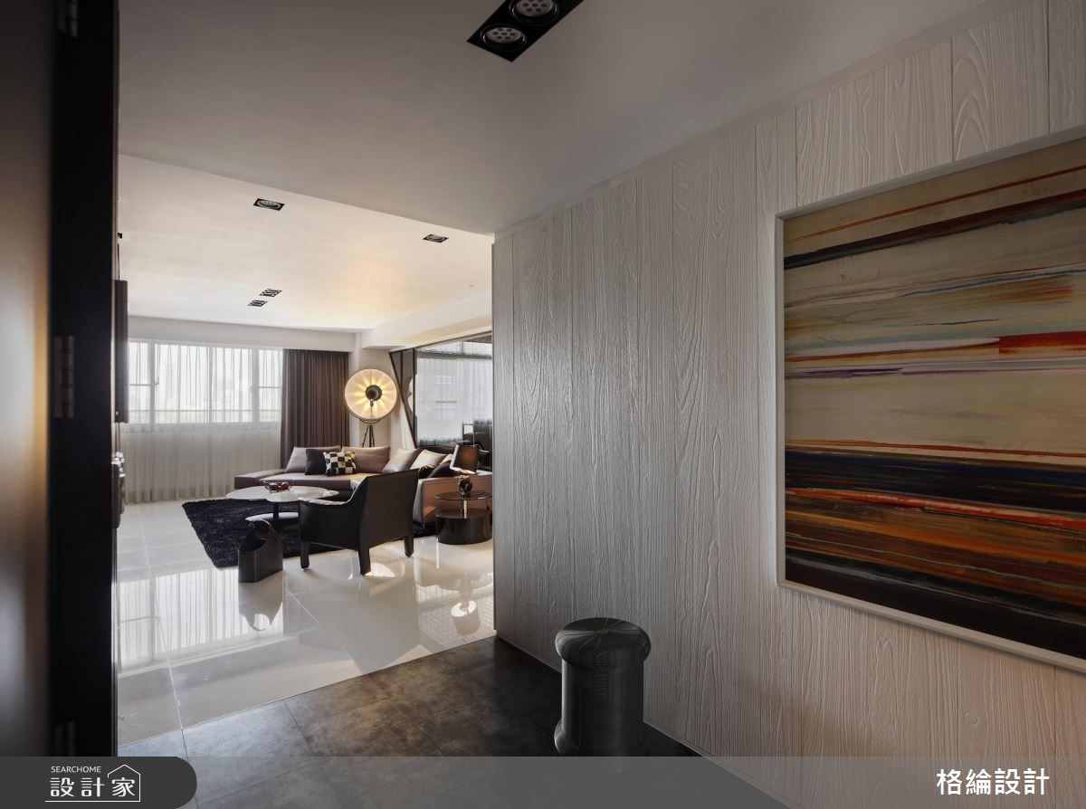 55坪新成屋(5年以下)＿現代風玄關客廳案例圖片＿格綸設計 Guru Interior Design Consultant＿格綸_21之4