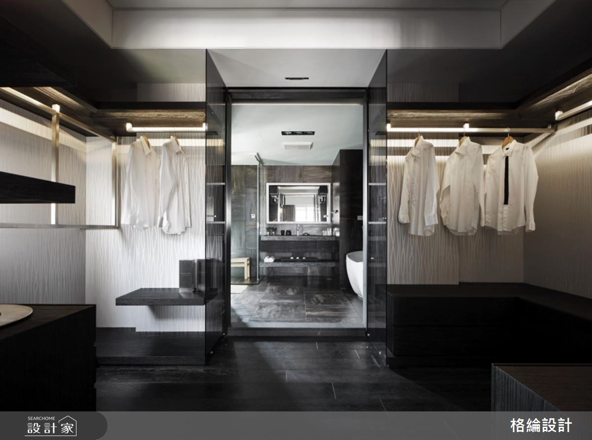 55坪新成屋(5年以下)＿現代風更衣間案例圖片＿格綸設計 Guru Interior Design Consultant＿格綸_21之15