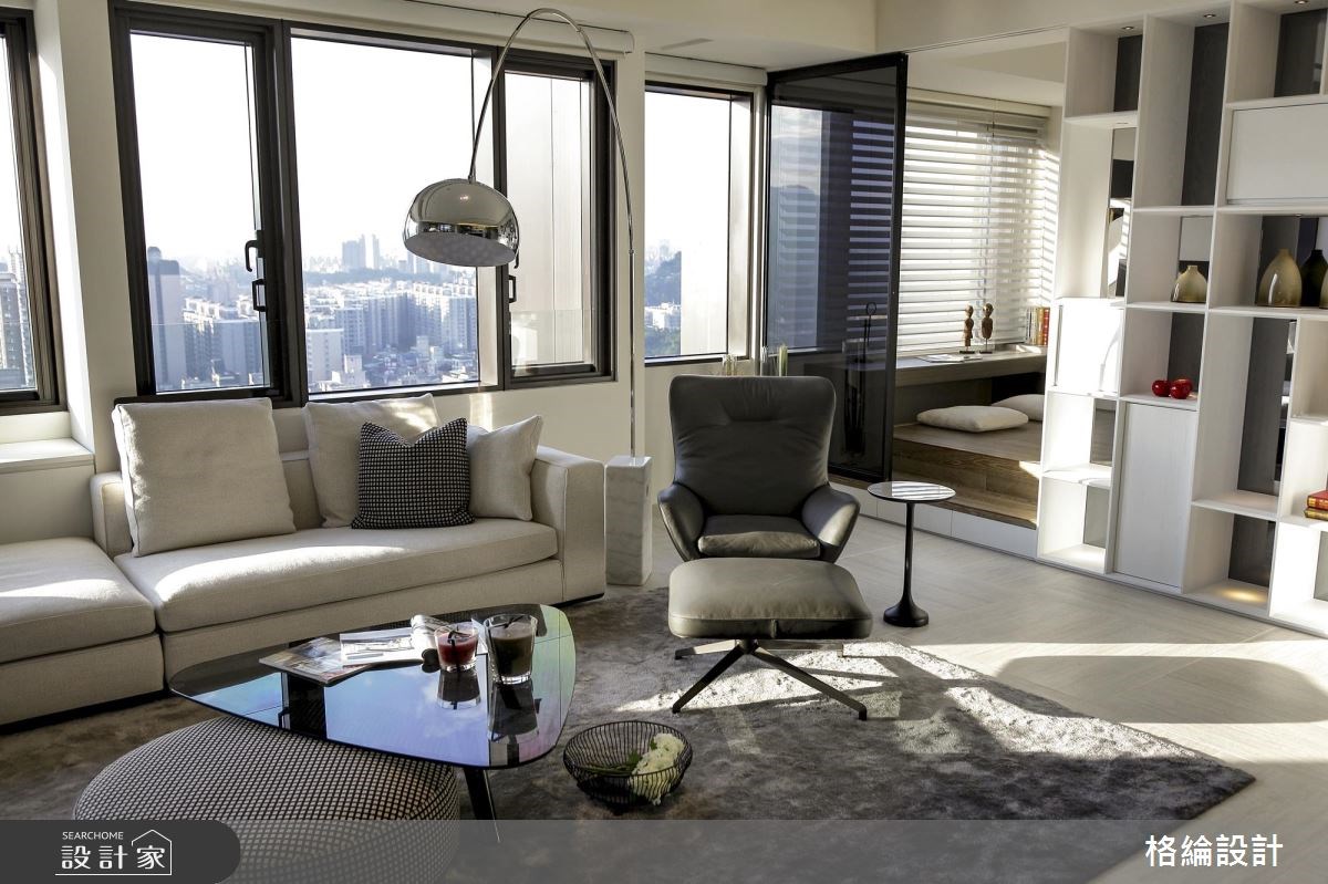 60坪新成屋(5年以下)＿現代風客廳案例圖片＿格綸設計 Guru Interior Design Consultant＿格綸_22之3