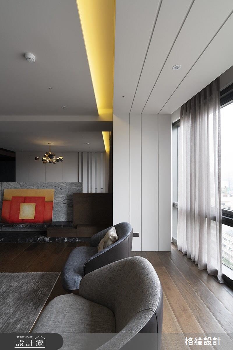 48坪新成屋(5年以下)＿現代風客廳案例圖片＿格綸設計 Guru Interior Design Consultant＿格綸_23之5