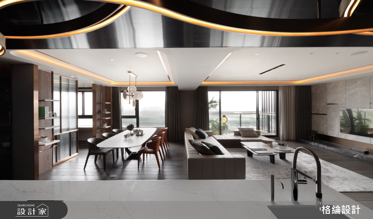 65坪＿現代風客廳案例圖片＿格綸設計 Guru Interior Design Consultant＿格綸_24之3