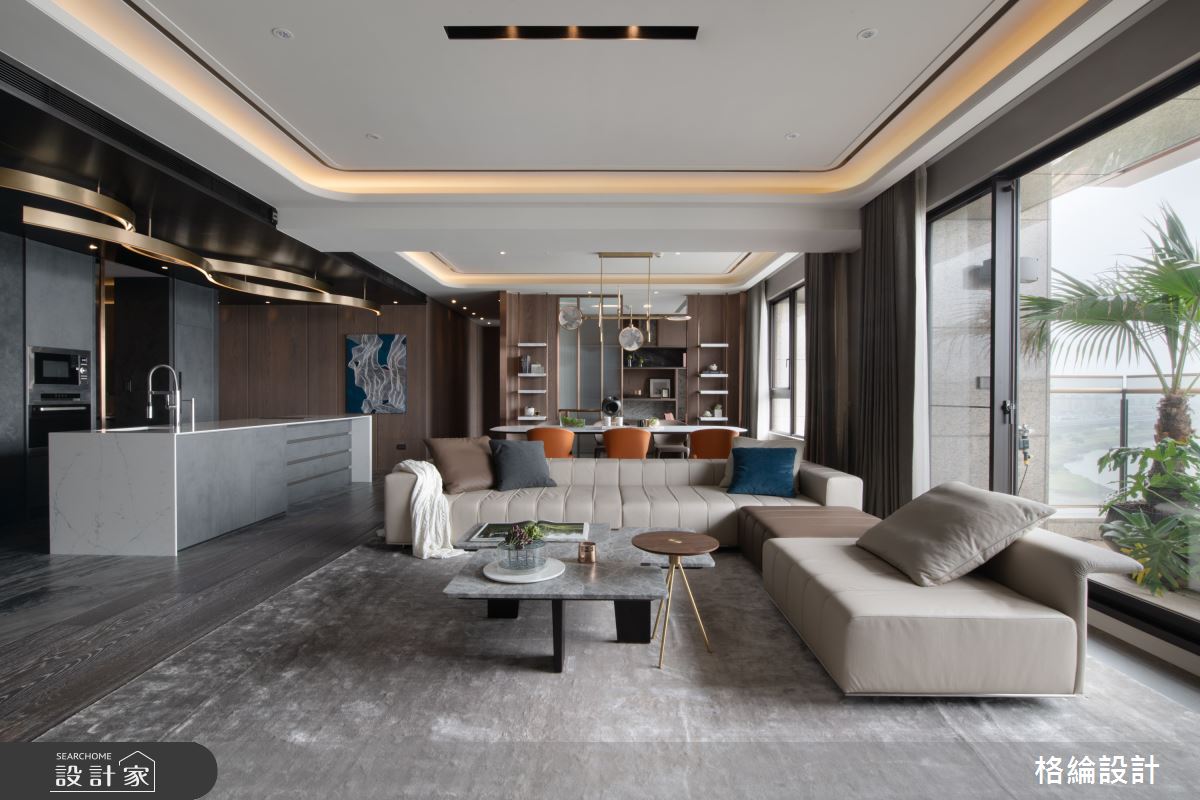 65坪＿現代風客廳案例圖片＿格綸設計 Guru Interior Design Consultant＿格綸_24之2