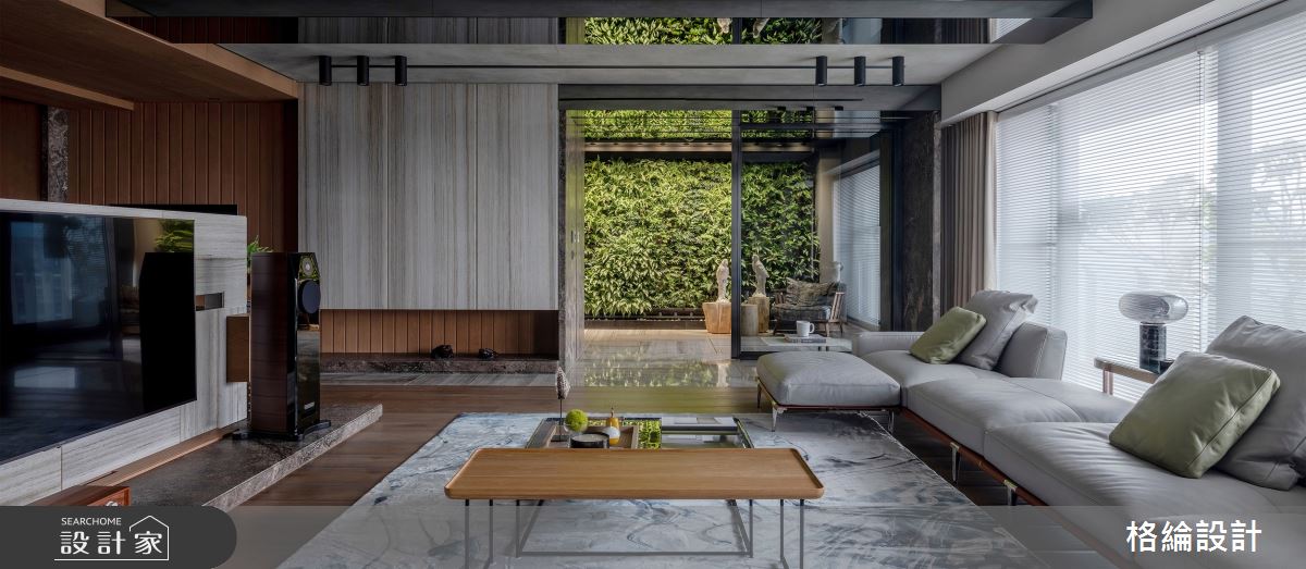 70坪＿現代風客廳案例圖片＿格綸設計 Guru Interior Design Consultant＿格綸_25之3