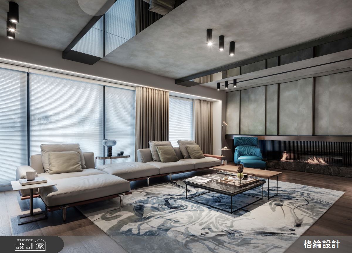 70坪＿現代風客廳案例圖片＿格綸設計 Guru Interior Design Consultant＿格綸_25之5