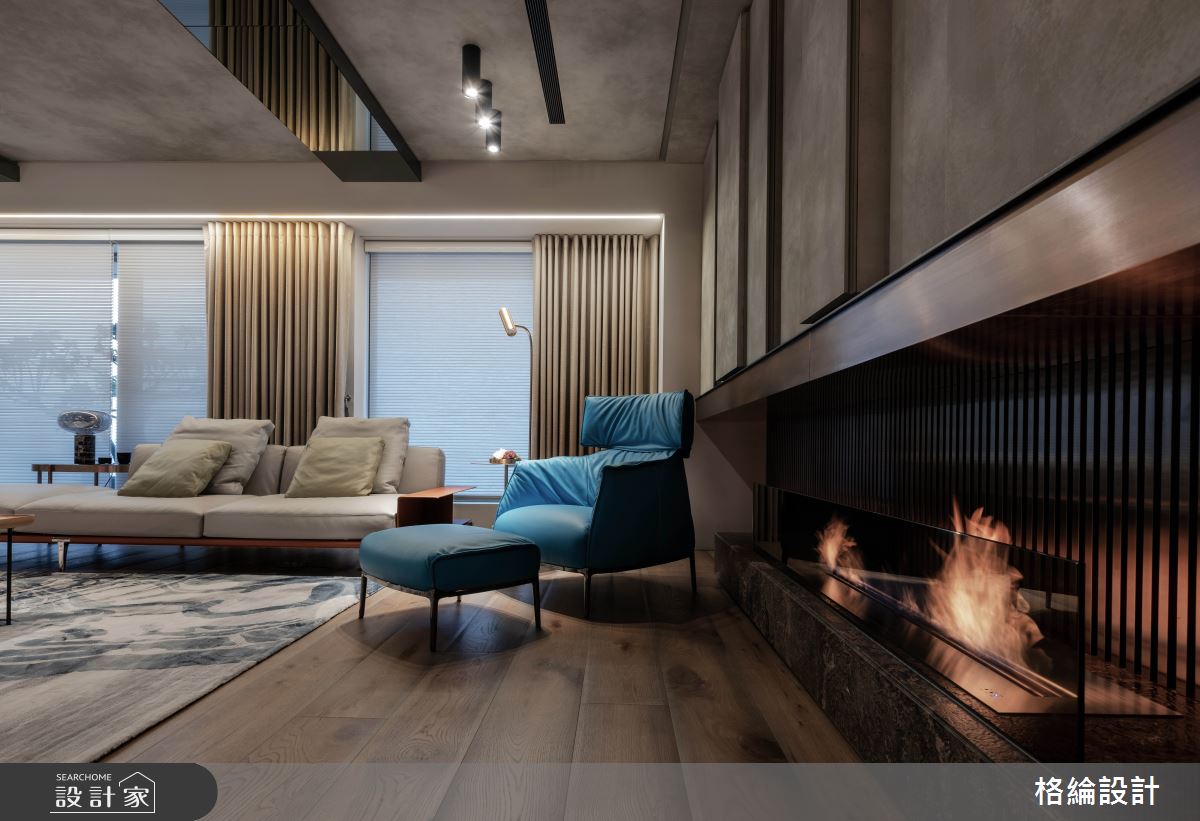 70坪＿現代風客廳案例圖片＿格綸設計 Guru Interior Design Consultant＿格綸_25之6