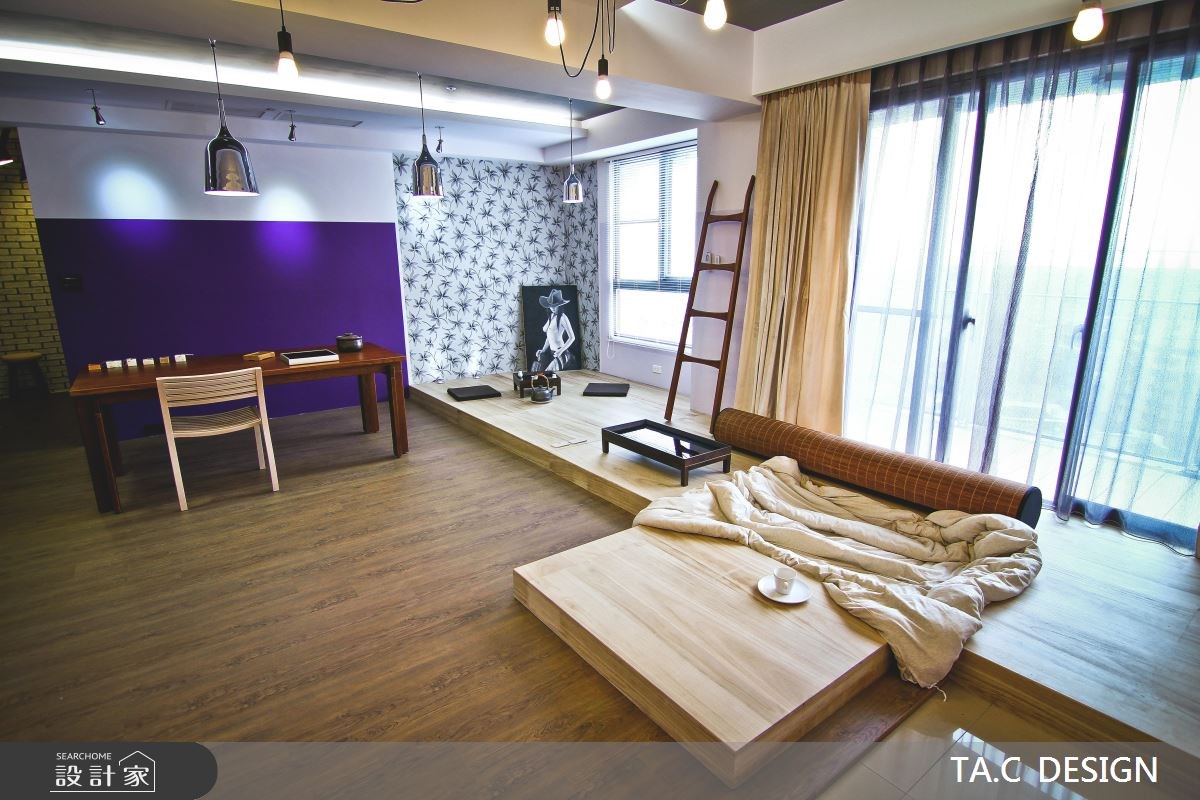 25坪新成屋(5年以下)＿混搭風客廳餐廳工作區案例圖片＿太工創作設計＿太工_01之1
