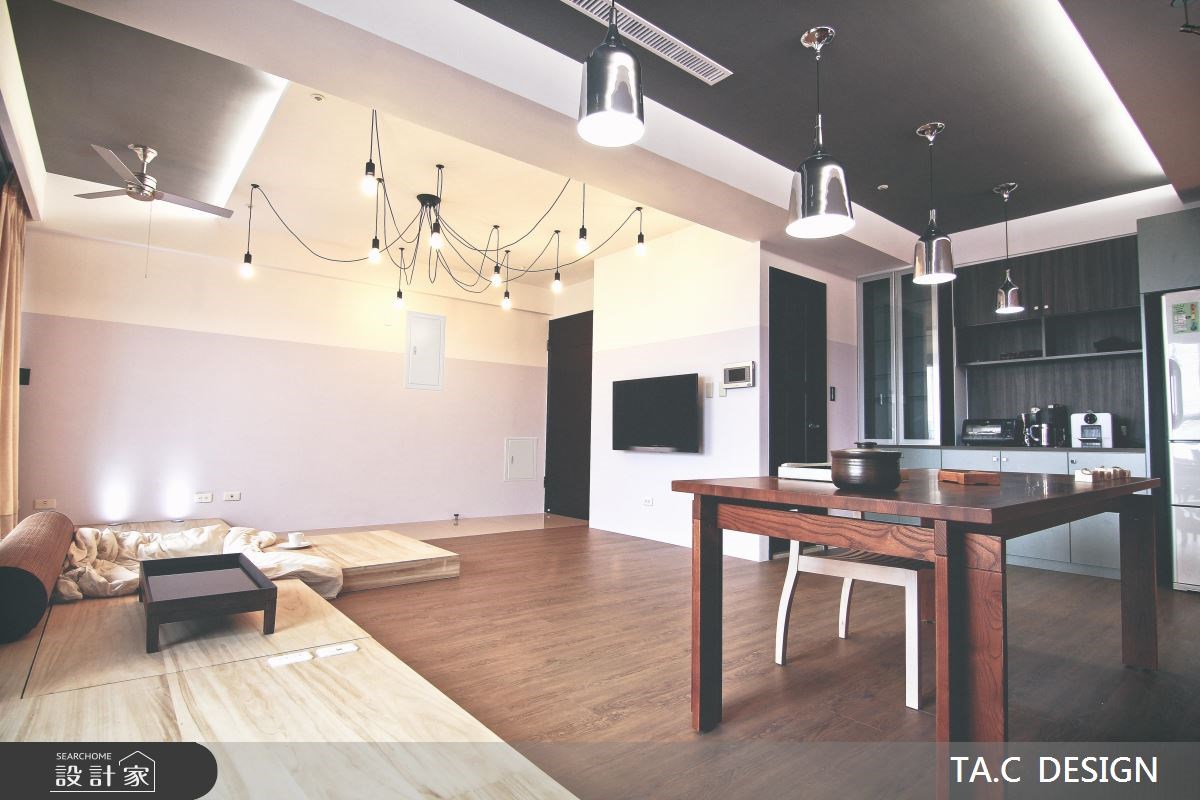 25坪新成屋(5年以下)＿混搭風客廳餐廳廚房工作區案例圖片＿太工創作設計＿太工_01之6