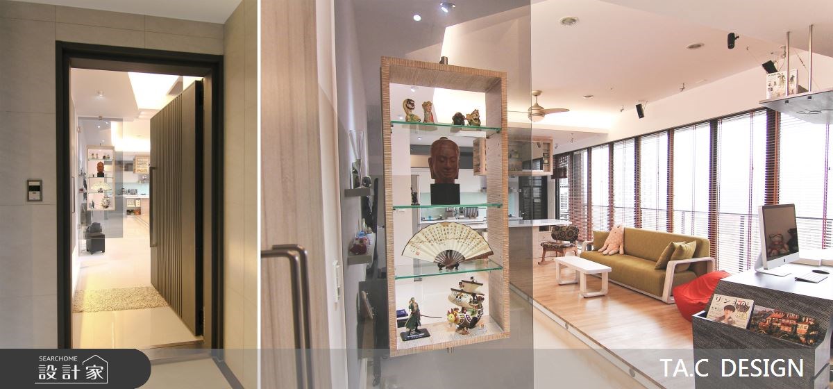 25坪新成屋(5年以下)＿北歐風玄關客廳工作區案例圖片＿太工創作設計＿太工_02之9