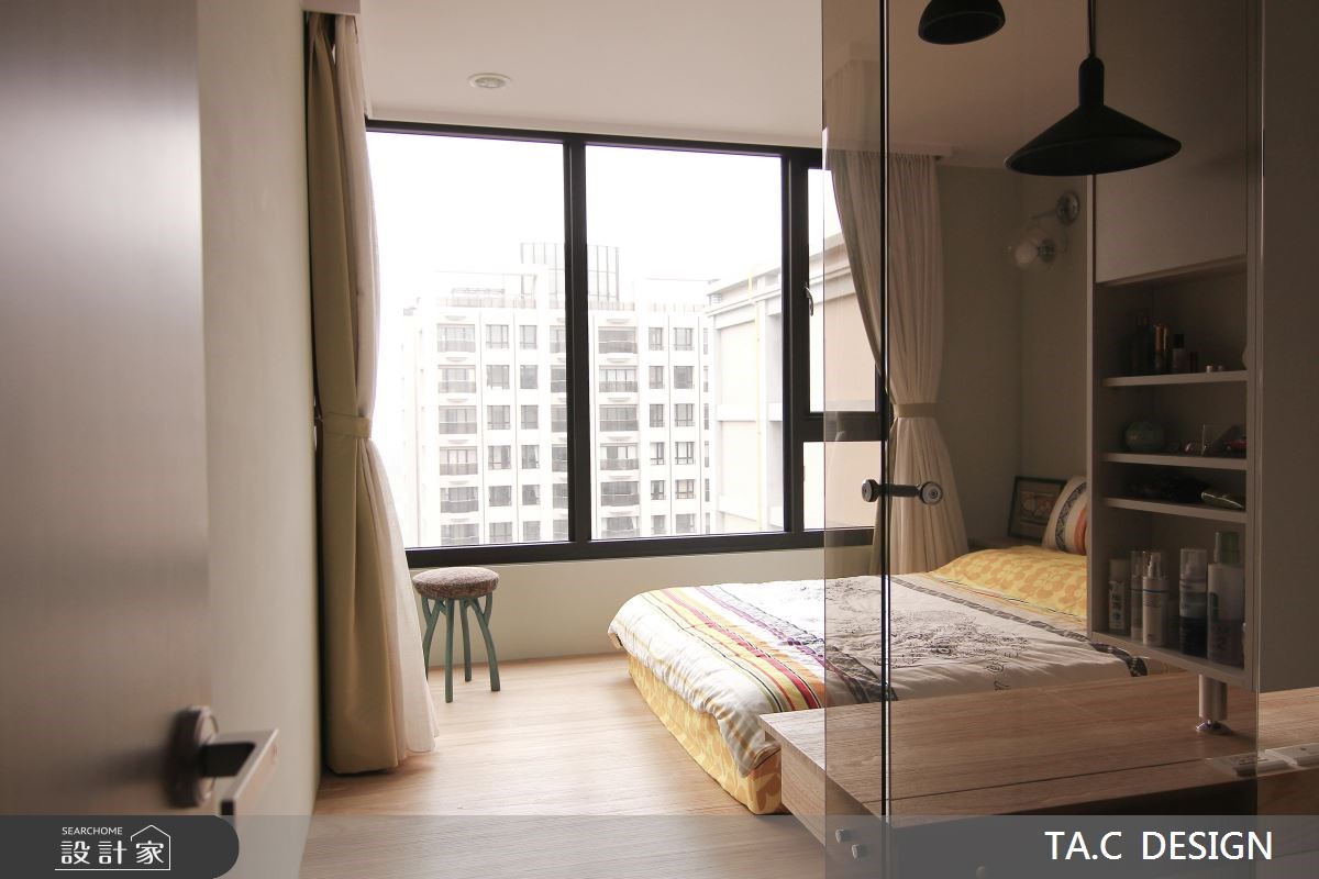 25坪新成屋(5年以下)＿北歐風臥室案例圖片＿太工創作設計＿太工_02之10