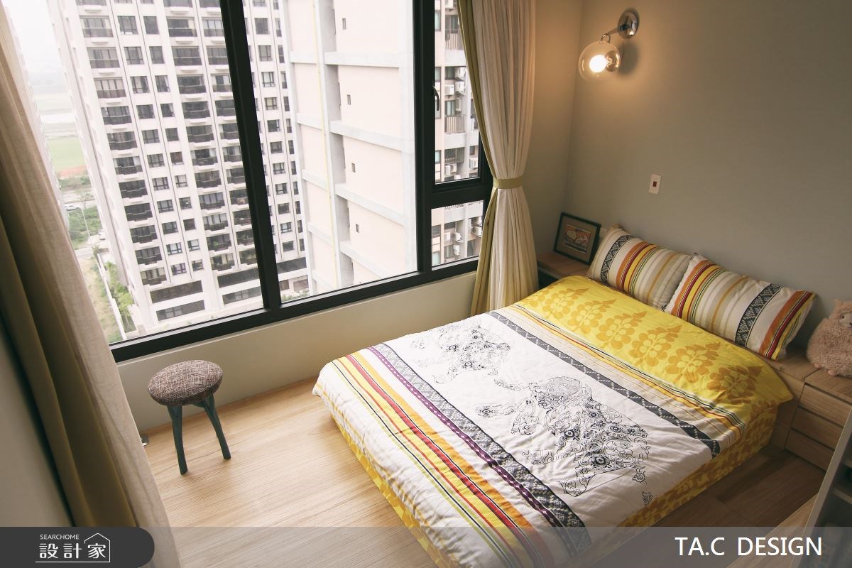 25坪新成屋(5年以下)＿北歐風臥室案例圖片＿太工創作設計＿太工_02之11