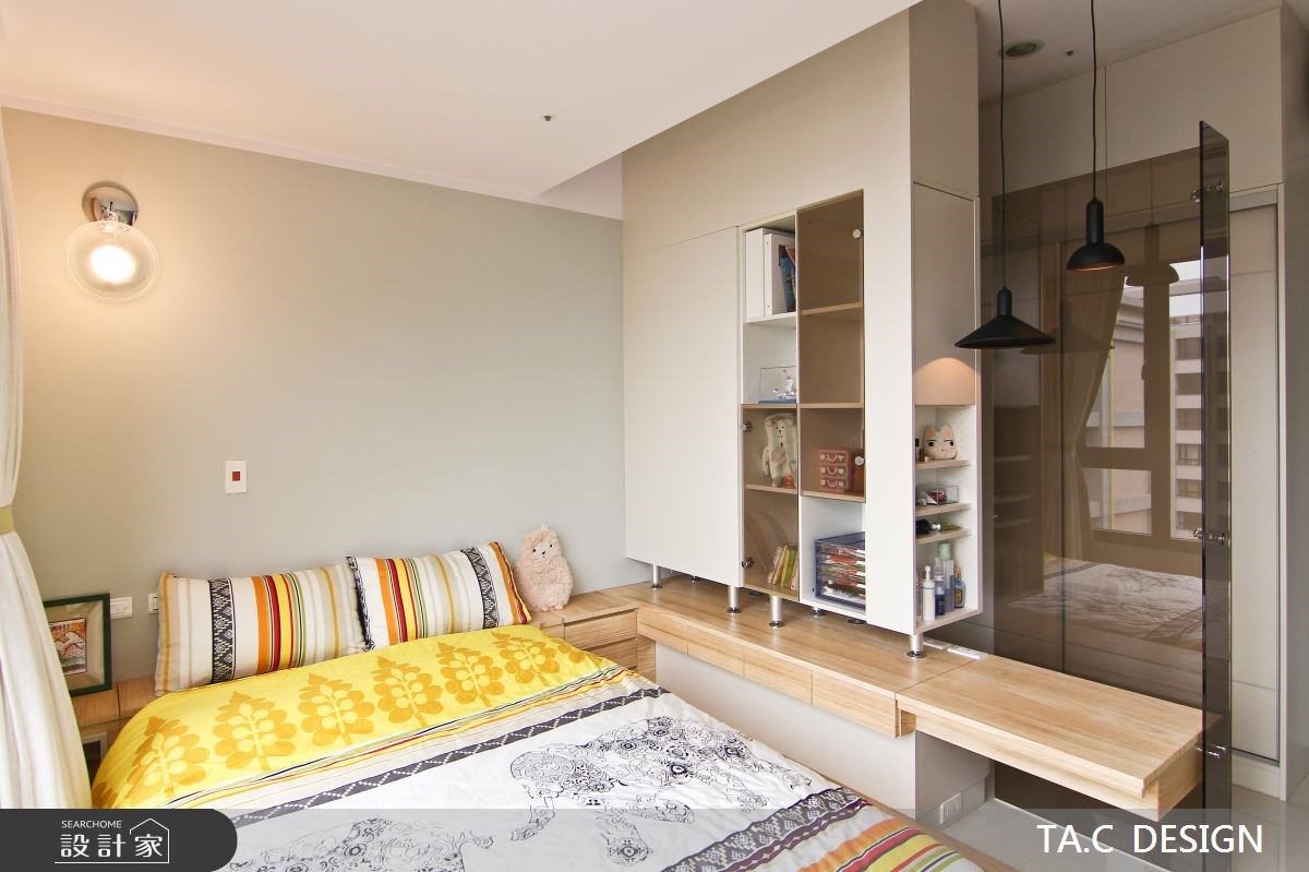25坪新成屋(5年以下)＿北歐風臥室案例圖片＿太工創作設計＿太工_02之12