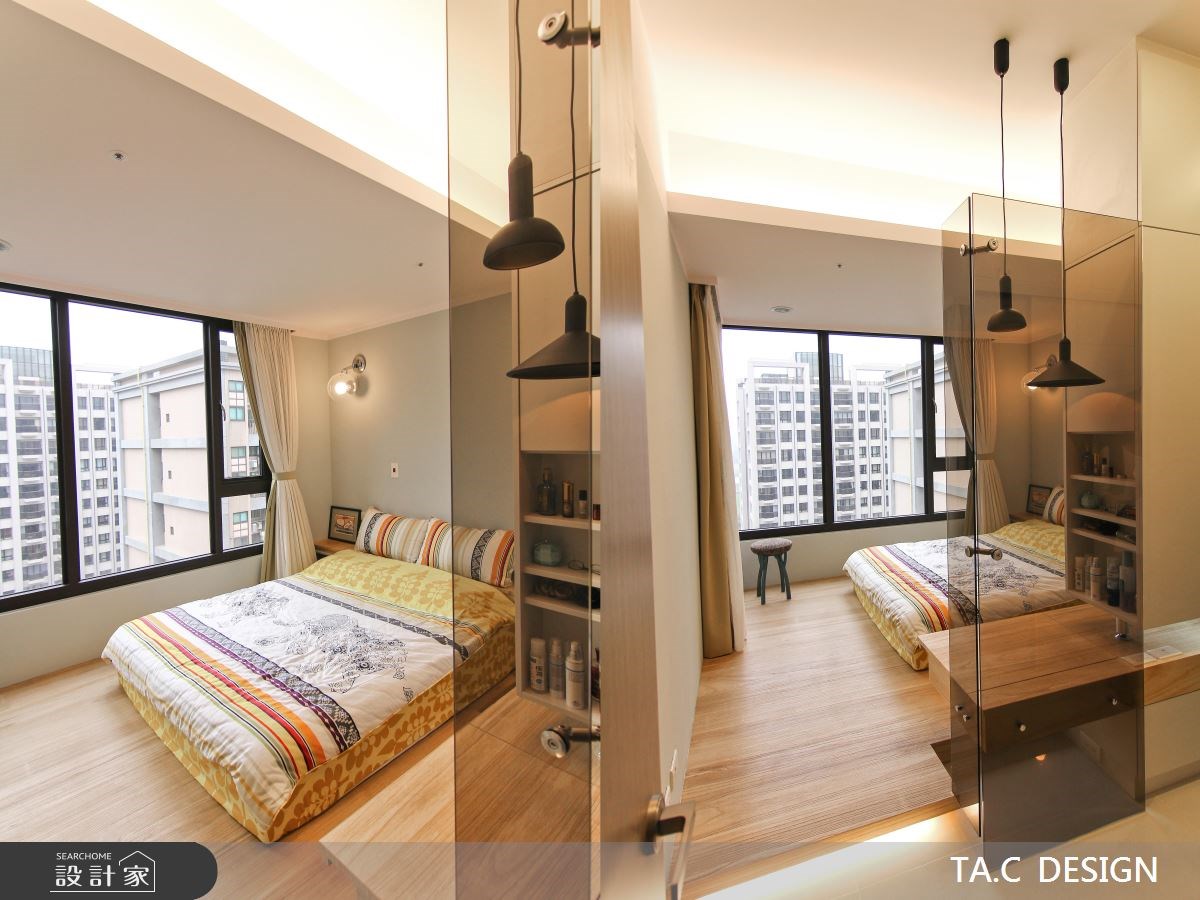 25坪新成屋(5年以下)＿北歐風臥室案例圖片＿太工創作設計＿太工_02之14