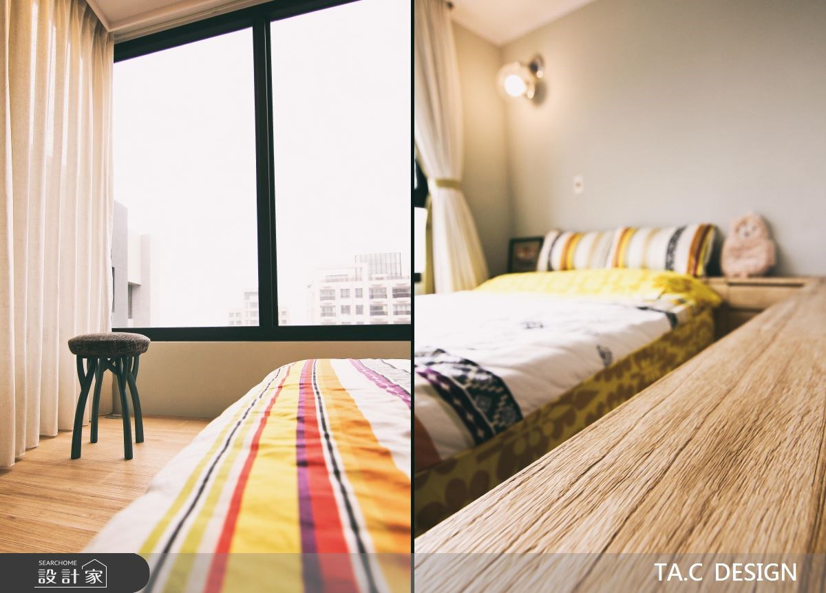 25坪新成屋(5年以下)＿北歐風臥室案例圖片＿太工創作設計＿太工_02之17
