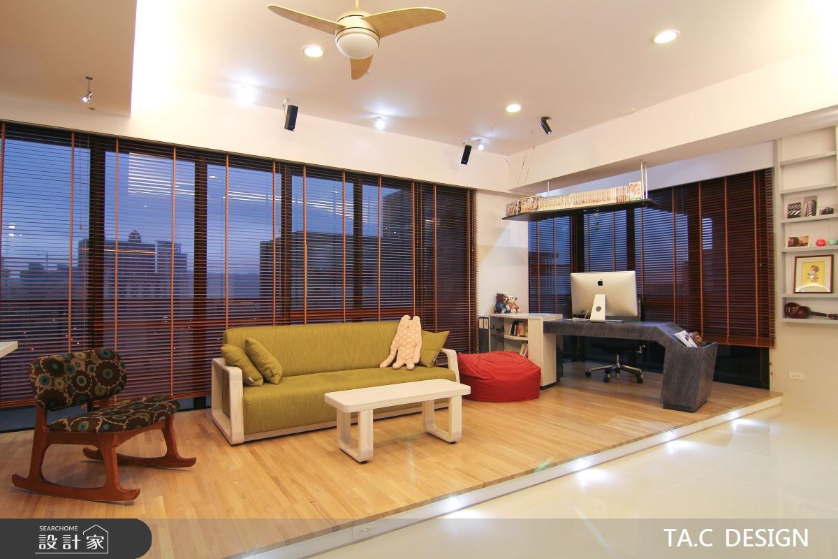 25坪新成屋(5年以下)＿北歐風客廳工作區案例圖片＿太工創作設計＿太工_02之22