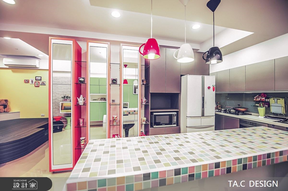 22坪新成屋(5年以下)＿普普風廚房吧檯案例圖片＿太工創作設計＿太工_06之5