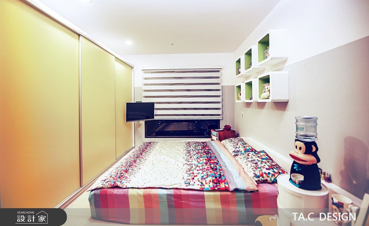 22坪新成屋(5年以下)＿普普風臥室案例圖片＿太工創作設計＿太工_06之20