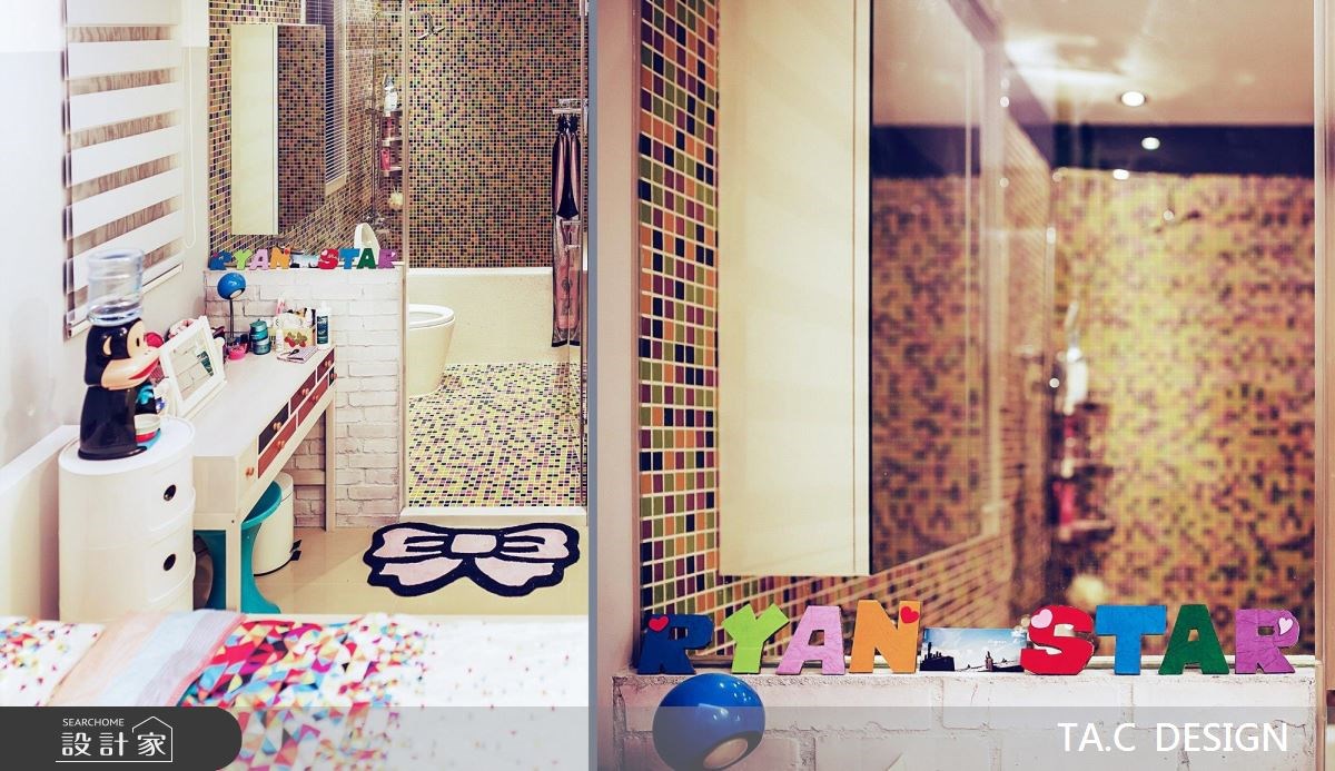 22坪新成屋(5年以下)＿普普風臥室浴室案例圖片＿太工創作設計＿太工_06之23