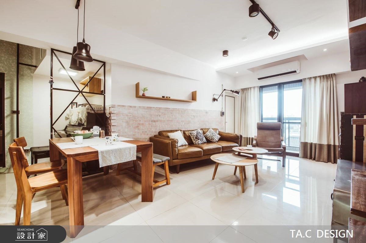 25坪新成屋(5年以下)＿混搭風客廳案例圖片＿太工創作設計＿太工_12之3