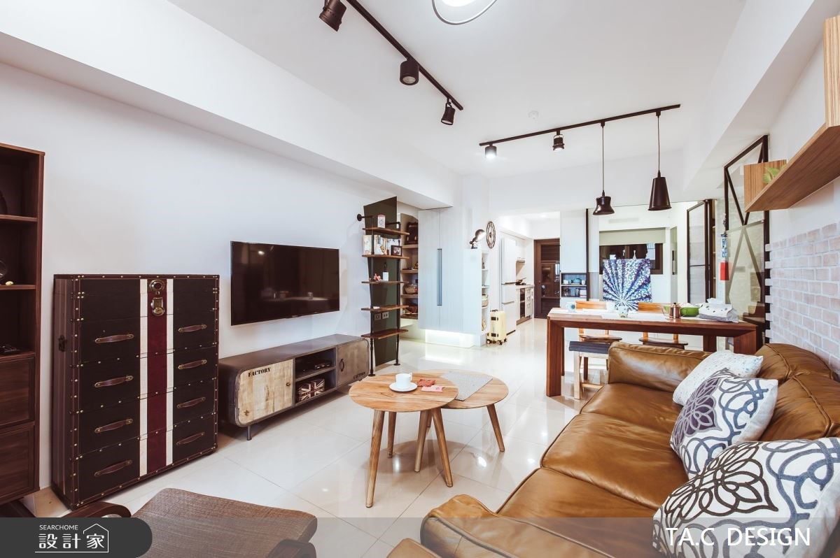 25坪新成屋(5年以下)＿混搭風客廳案例圖片＿太工創作設計＿太工_12之5