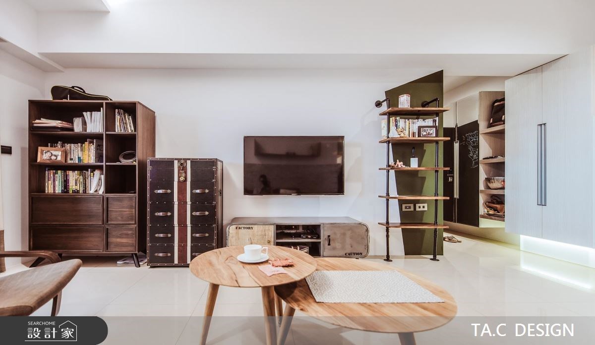 25坪新成屋(5年以下)＿混搭風客廳案例圖片＿太工創作設計＿太工_12之7