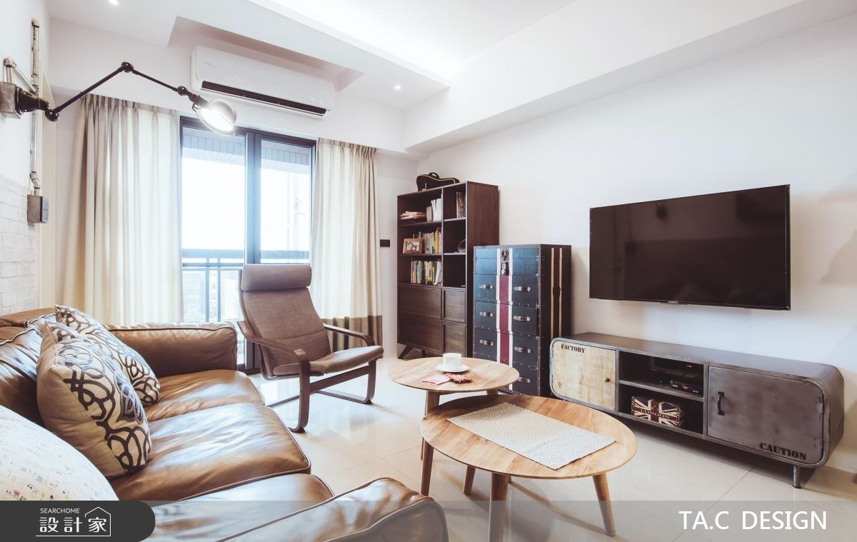 25坪新成屋(5年以下)＿混搭風客廳案例圖片＿太工創作設計＿太工_12之8