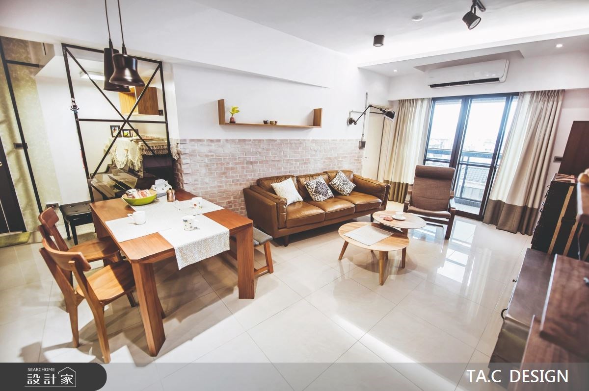 25坪新成屋(5年以下)＿混搭風客廳餐廳案例圖片＿太工創作設計＿太工_12之10