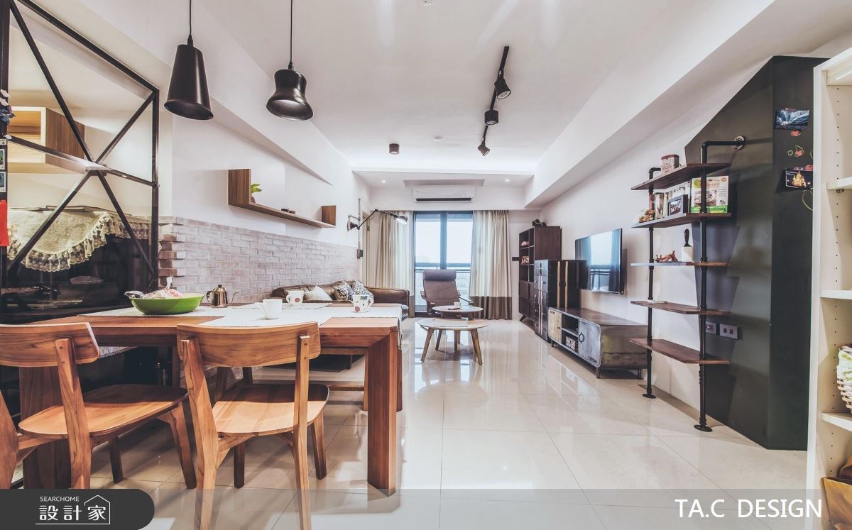 25坪新成屋(5年以下)＿混搭風客廳餐廳案例圖片＿太工創作設計＿太工_12之12