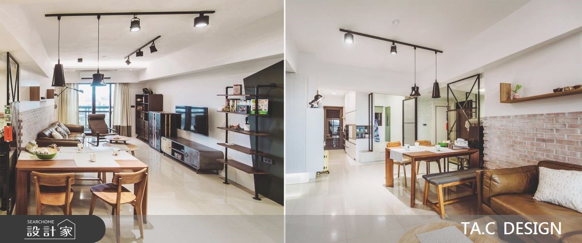 25坪新成屋(5年以下)＿混搭風客廳餐廳案例圖片＿太工創作設計＿太工_12之15