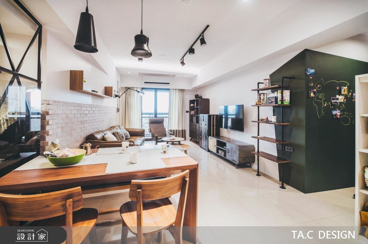 25坪新成屋(5年以下)＿混搭風客廳餐廳案例圖片＿太工創作設計＿太工_12之20