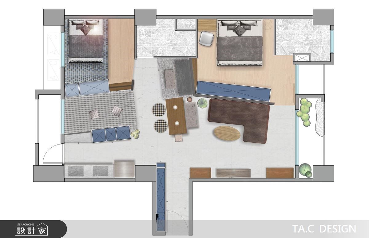 25坪新成屋(5年以下)＿混搭風案例圖片＿太工創作設計＿太工_12之28