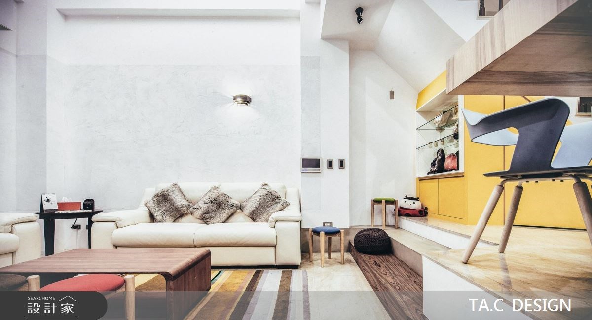 25坪新成屋(5年以下)＿混搭風客廳案例圖片＿太工創作設計＿太工_13之1