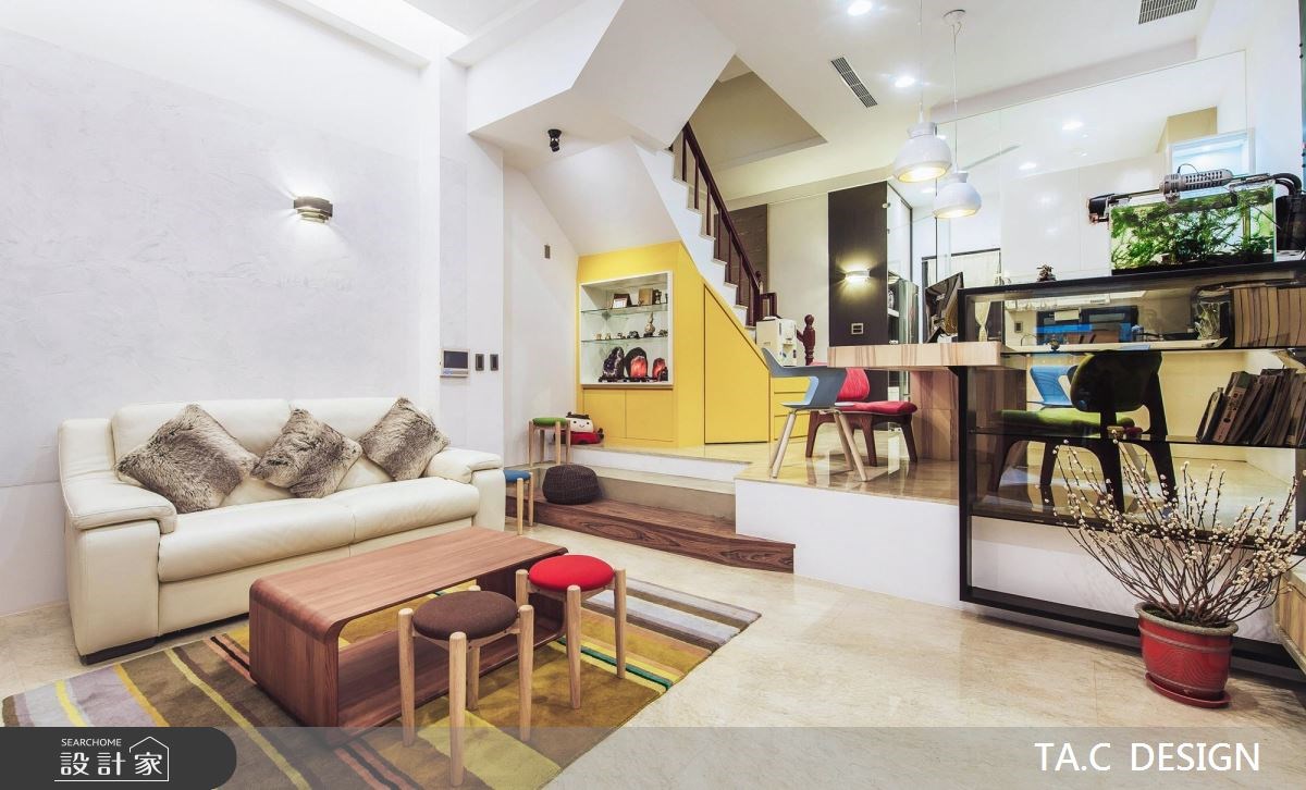 25坪新成屋(5年以下)＿混搭風客廳案例圖片＿太工創作設計＿太工_13之7